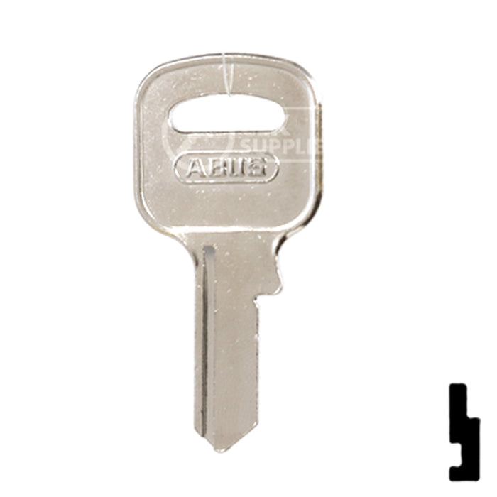 Uncut Key Blank | ABUS | ABUS 55/40 KB for 55/40 Series Locks, 90150 Padlock Key Abus Lock Co.