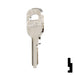 Uncut Key Blank | ABUS | ABUS 55/40 KB for 55/40 Series Locks, 90150 Padlock Key Abus Lock Co.