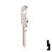 Uncut Key Blank | ABUS | ABUS 55/40 KB for 55/40 Series Locks, 90150 Padlock Key Abus Lock Co.
