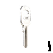 Uncut Key Blank | ABUS | ABUS 55/40 KB for 55/40 Series Locks, 90150 Padlock Key Abus Lock Co.