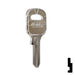 Uncut Key Blank | ABUS | ABUS 55/40 KB for 55/40 Series Locks, 90150 Padlock Key Abus Lock Co.