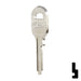 Uncut Key Blank | ABUS | ABUS 55/50 KB for 55/50 Series Locks, 90170 Padlock Key Abus Lock Co.