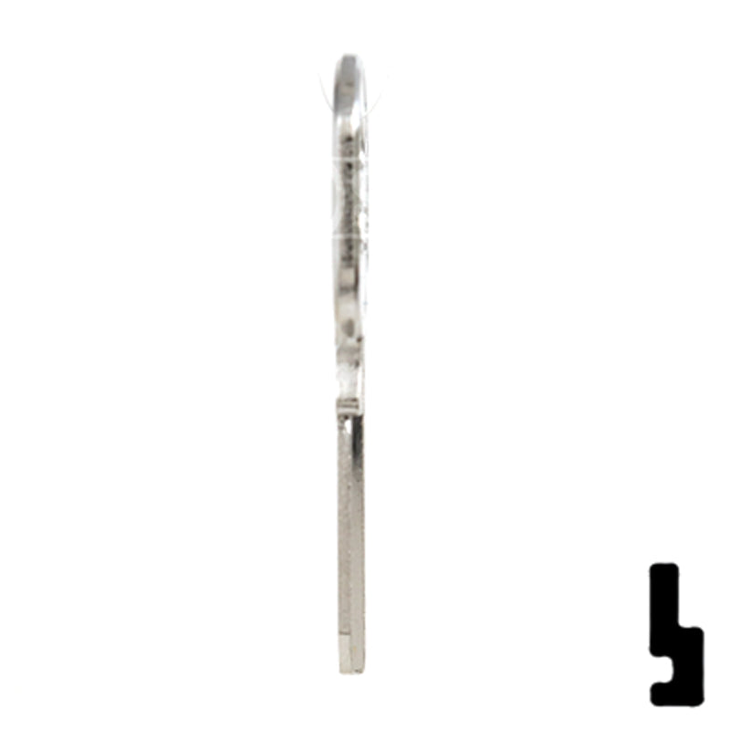 Uncut Key Blank | ABUS | ABUS 55/50 KB for 55/50 Series Locks, 90170 Padlock Key Abus Lock Co.