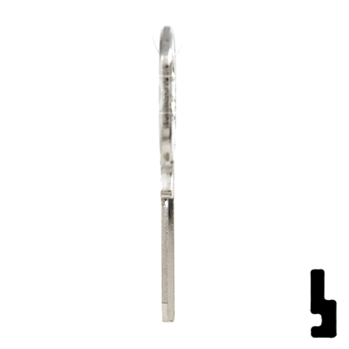 Uncut Key Blank | ABUS | ABUS 55/50 KB for 55/50 Series Locks, 90170 Padlock Key Abus Lock Co.