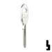 Uncut Key Blank | ABUS | ABUS 55/50 KB for 55/50 Series Locks, 90170 Padlock Key Abus Lock Co.