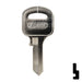 Uncut Key Blank | ABUS | ABUS 55/50 KB for 55/50 Series Locks, 90170 Padlock Key Abus Lock Co.