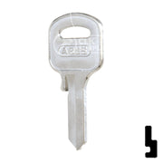 Uncut Key Blank | ABUS | ABUS 55/50 KB for 55/50 Series Locks, 90170 Padlock Key Abus Lock Co.