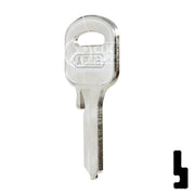 Uncut Key Blank | ABUS | ABUS 55/50 KB for 55/50 Series Locks, 90170 Padlock Key Abus Lock Co.