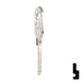 Uncut Key Blank | ABUS | ABUS 55/50 KB for 55/50 Series Locks, 90170 Padlock Key Abus Lock Co.