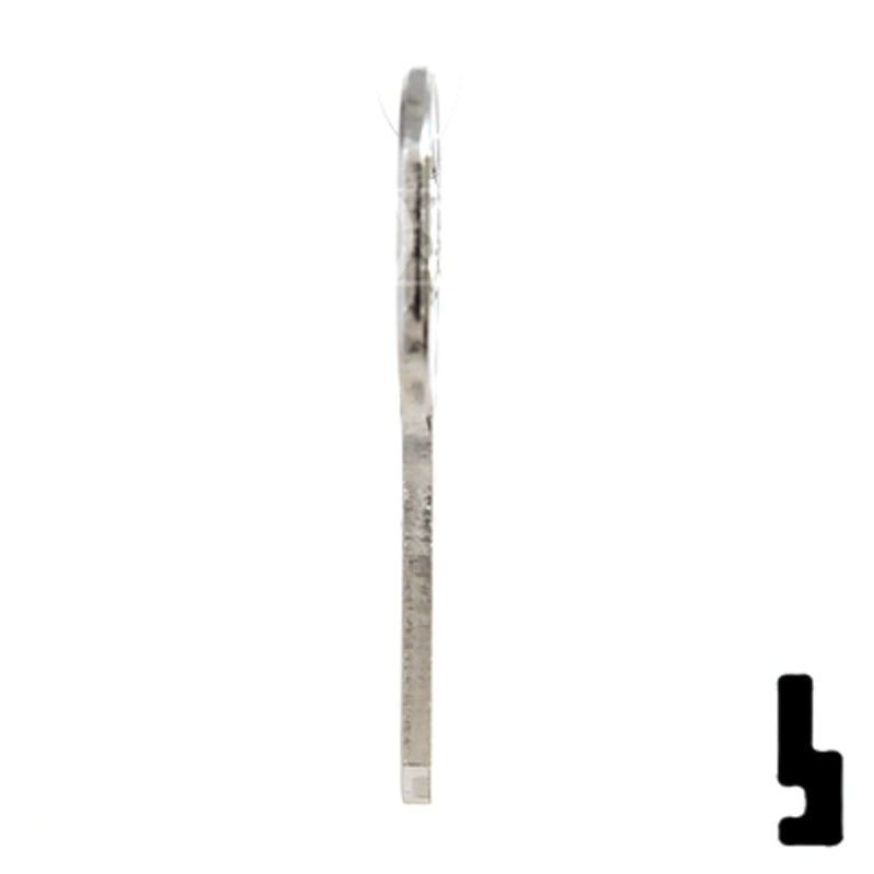 Uncut Key Blank | ABUS | ABUS 55/50 KB for 55/50 Series Locks, 90170 Padlock Key Abus Lock Co.