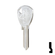 Uncut Key Blank | ABUS | ABUS 65/40 KB for 70 Series Locks, 90243 Padlock Key Abus Lock Co.