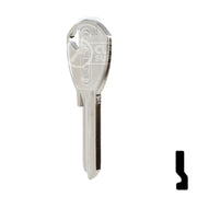 Uncut Key Blank | ABUS | ABUS 65/40 KB for 70 Series Locks, 90243 Padlock Key Abus Lock Co.