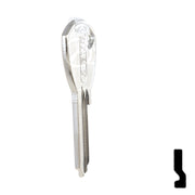 Uncut Key Blank | ABUS | ABUS 65/40 KB for 70 Series Locks, 90243 Padlock Key Abus Lock Co.
