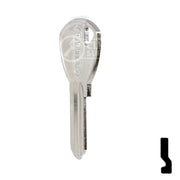 Uncut Key Blank | ABUS | ABUS 65/40 KB for 70 Series Locks, 90243 Padlock Key Abus Lock Co.