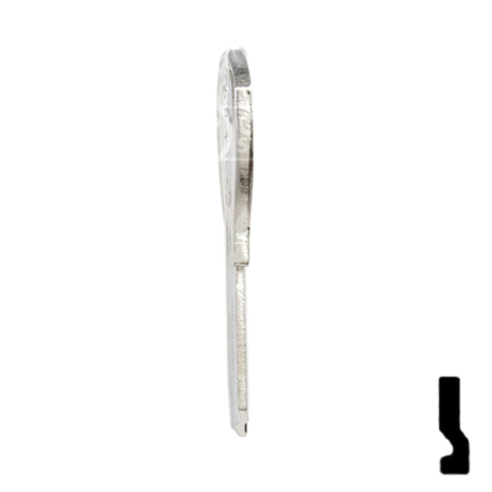 Uncut Key Blank | ABUS | ABUS 65/40 KB for 70 Series Locks, 90243 Padlock Key Abus Lock Co.