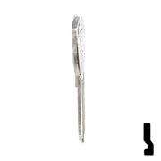 Uncut Key Blank | ABUS | ABUS 65/40 KB for 70 Series Locks, 90243 Padlock Key Abus Lock Co.