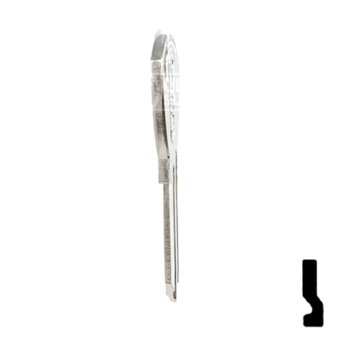 Uncut Key Blank | ABUS | ABUS 65/40 KB for 70 Series Locks, 90243 Padlock Key Abus Lock Co.