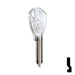 Uncut Key Blank | ABUS | ABUS 65/40 KB for 70 Series Locks, 90243 Padlock Key Abus Lock Co.