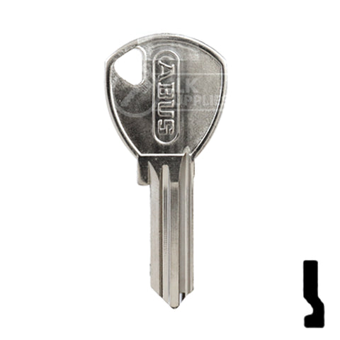 Uncut Key Blank | Abus | for 65/40, 90243