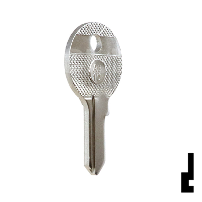 Uncut Key Blank | Abus Padlock | AB10 Padlock Key Ilco