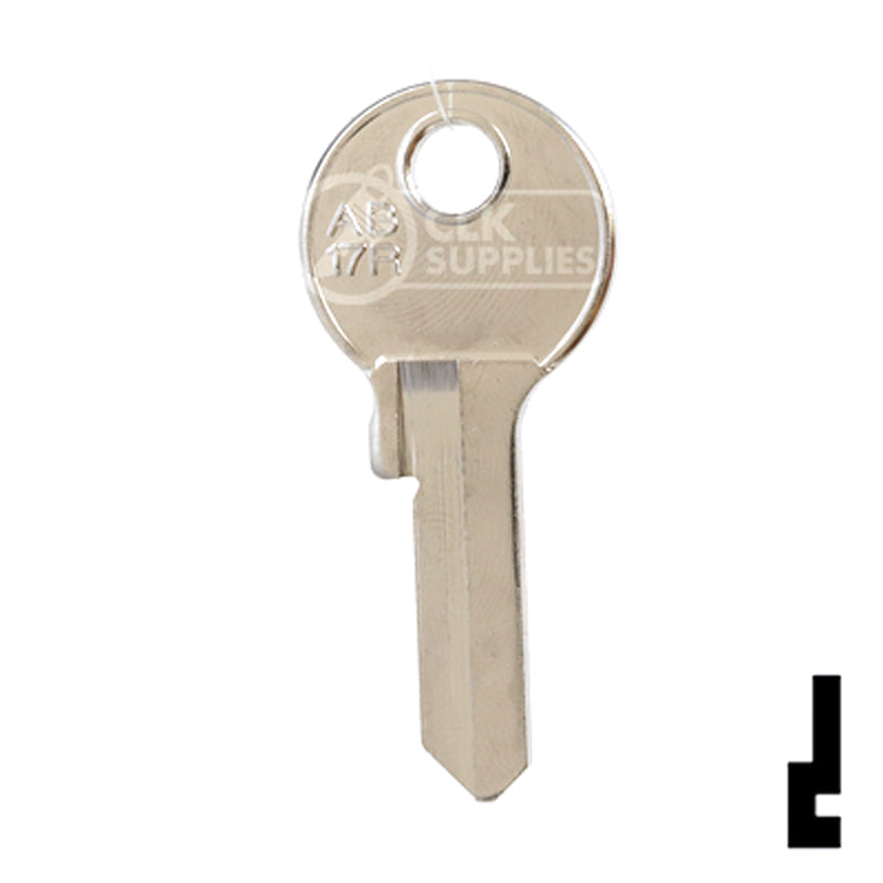 Uncut Key Blank | Abus Padlock | AB12 Padlock Key Ilco