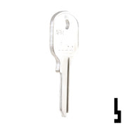 Uncut Key Blank | Abus Padlock | AB14 Padlock Key Ilco