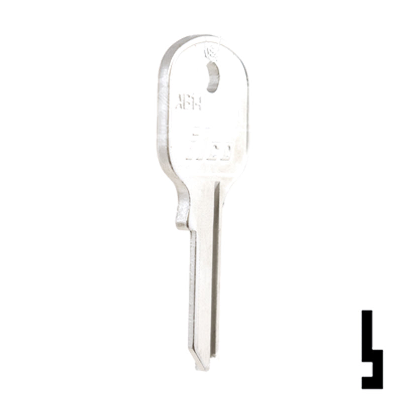 Uncut Key Blank | Abus Padlock | AB14 Padlock Key Ilco