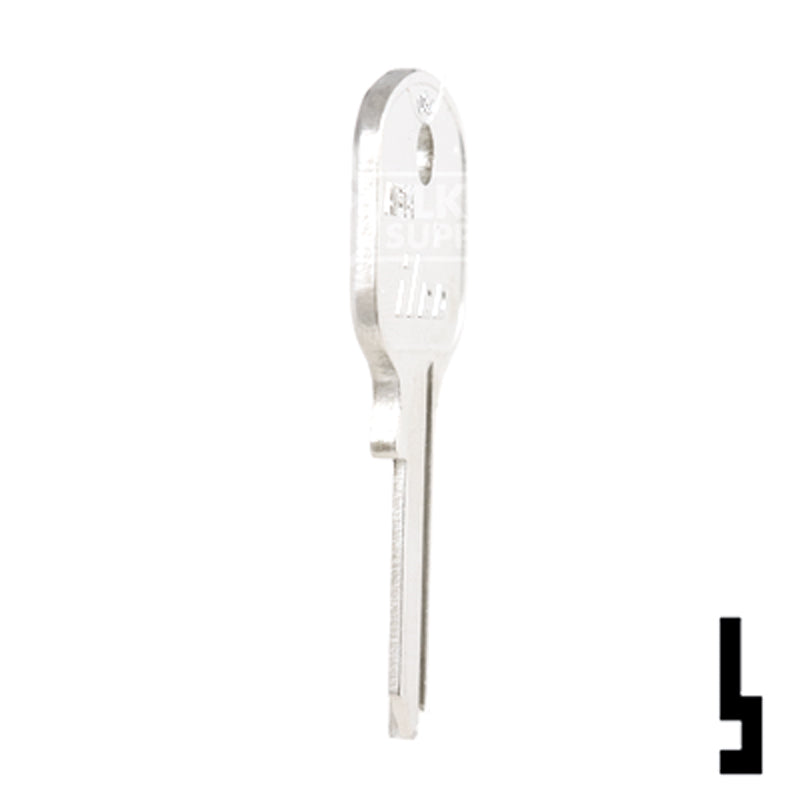 Uncut Key Blank | Abus Padlock | AB14 Padlock Key Ilco