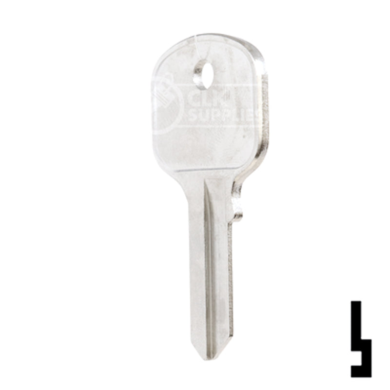 Uncut Key Blank | Abus Padlock | AB14 Padlock Key Ilco