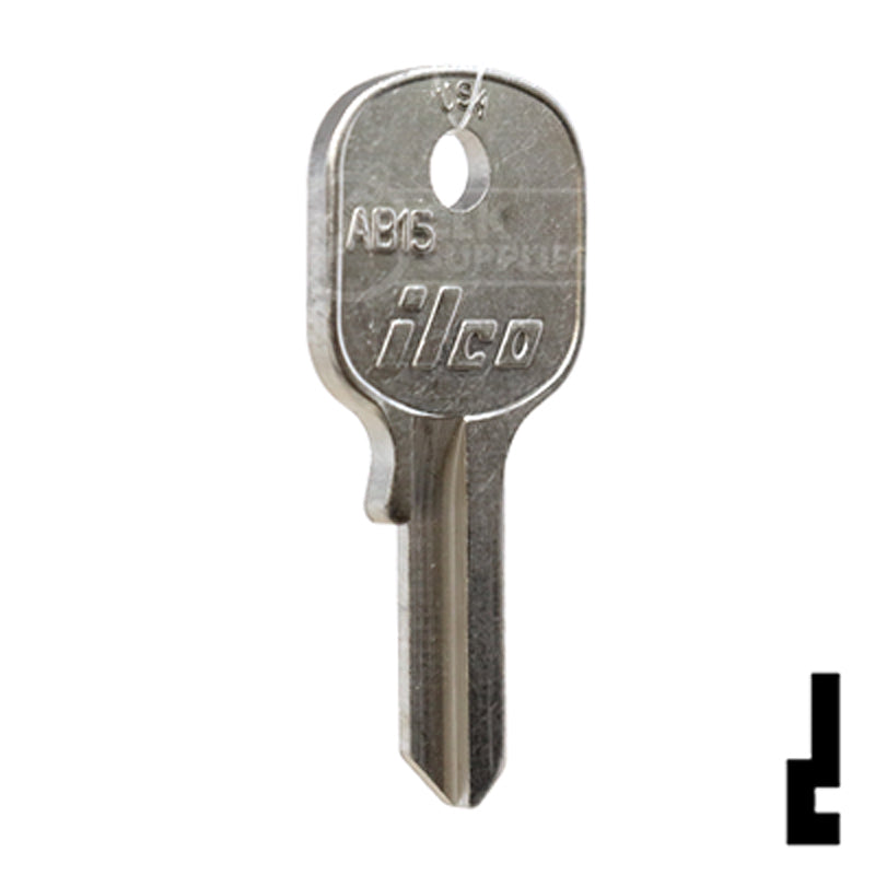Uncut Key Blank | Abus Padlock | AB15 Padlock Key Ilco