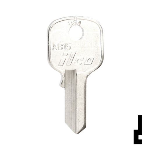 Uncut Key Blank | Abus Padlock | AB16 Padlock Key Ilco