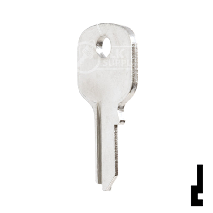 Uncut Key Blank | Abus Padlock | AB16 Padlock Key Ilco