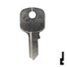 Uncut Key Blank | Abus Padlock | AB16 Padlock Key Ilco