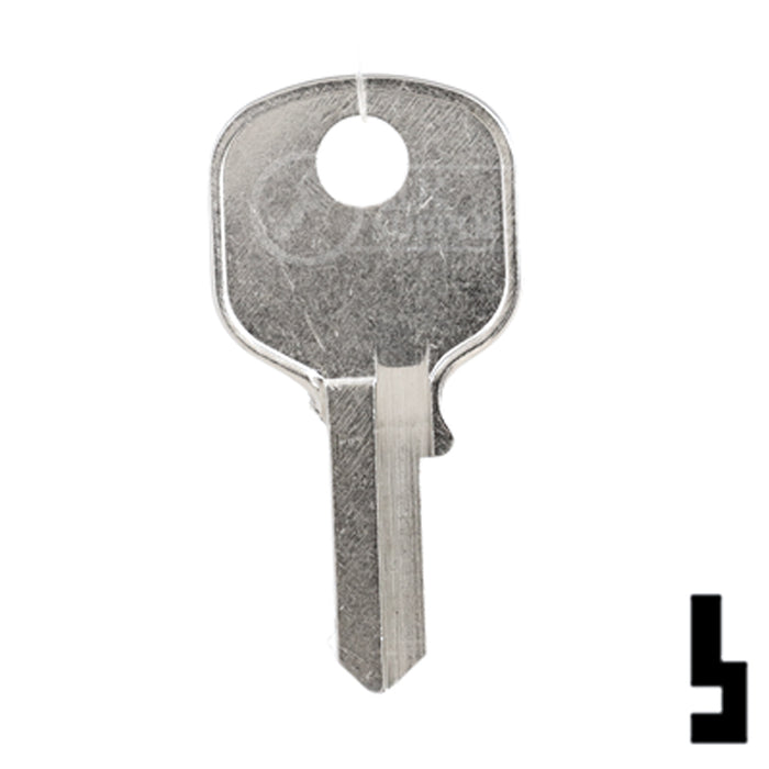 Uncut Key Blank | Abus Padlock | AB17 Padlock Key Ilco