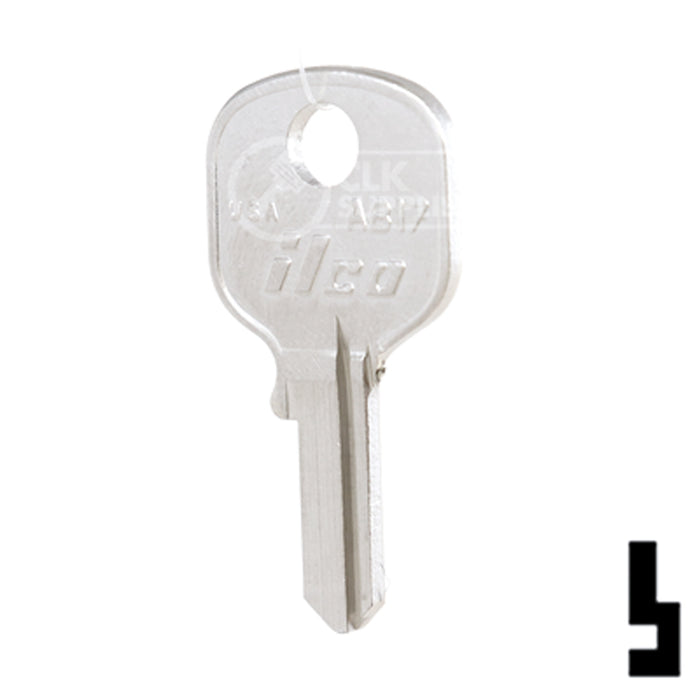 Uncut Key Blank | Abus Padlock | AB17 Padlock Key Ilco