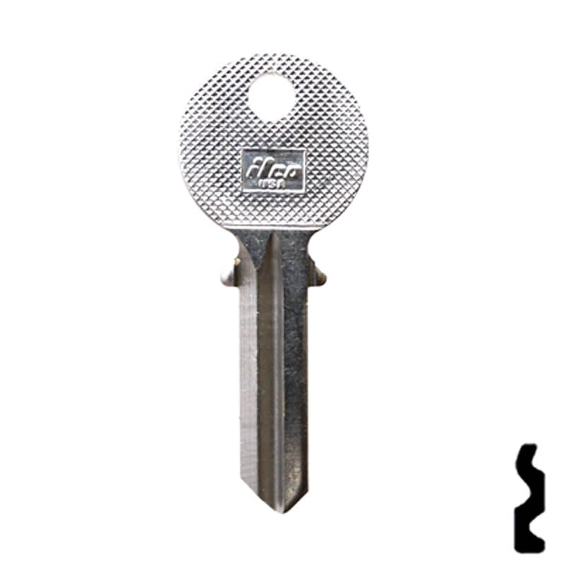 Uncut Key Blank | Abus Padlock | AB19 Padlock Key Ilco
