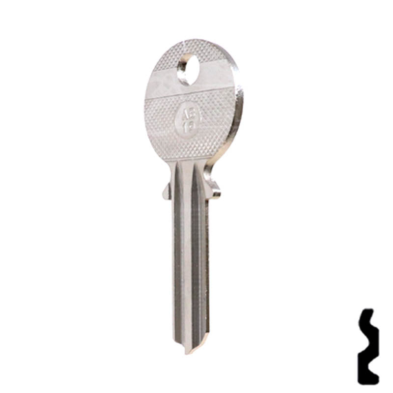 Uncut Key Blank | Abus Padlock | AB19 Padlock Key Ilco