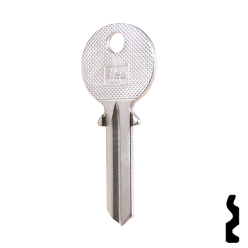 Uncut Key Blank | Abus Padlock | AB19 Padlock Key Ilco