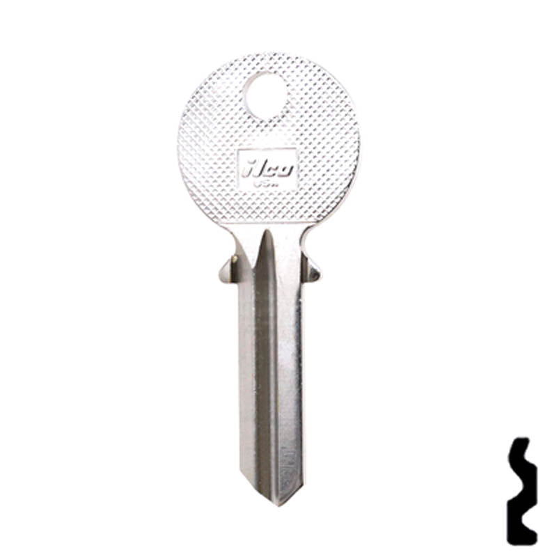 Uncut Key Blank | Abus Padlock | AB19 Padlock Key Ilco