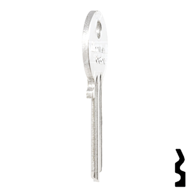 Uncut Key Blank | Abus Padlock | AB20 Padlock Key Ilco