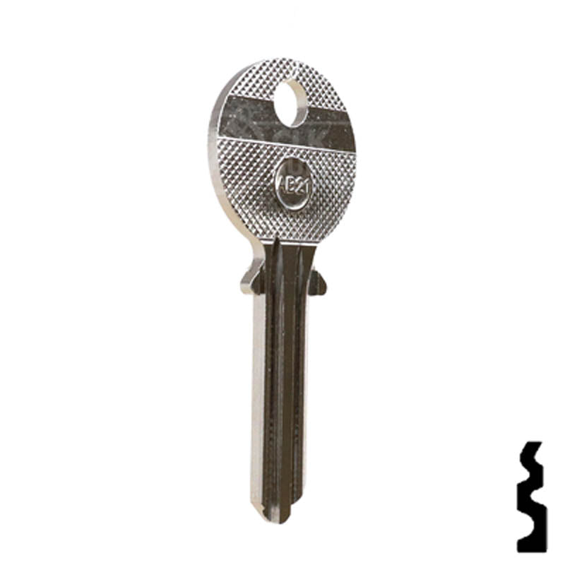 Uncut Key Blank | Abus Padlock | AB21 Padlock Key Ilco