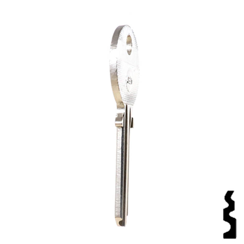 Uncut Key Blank | Abus Padlock | AB21 Padlock Key Ilco