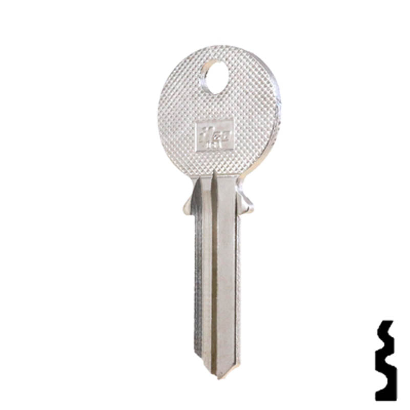 Uncut Key Blank | Abus Padlock | AB21 Padlock Key Ilco