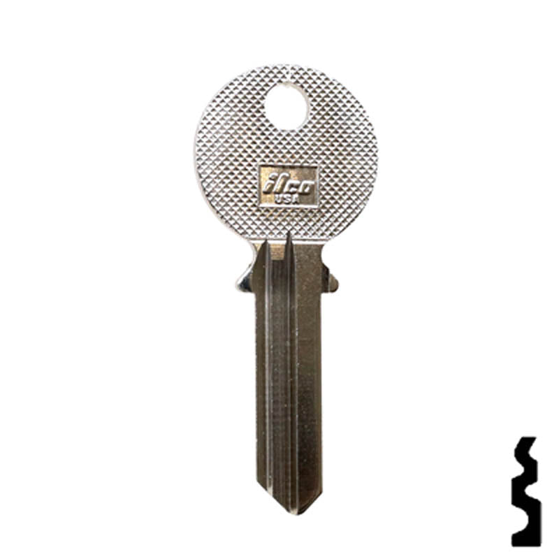 Uncut Key Blank | Abus Padlock | AB21 Padlock Key Ilco
