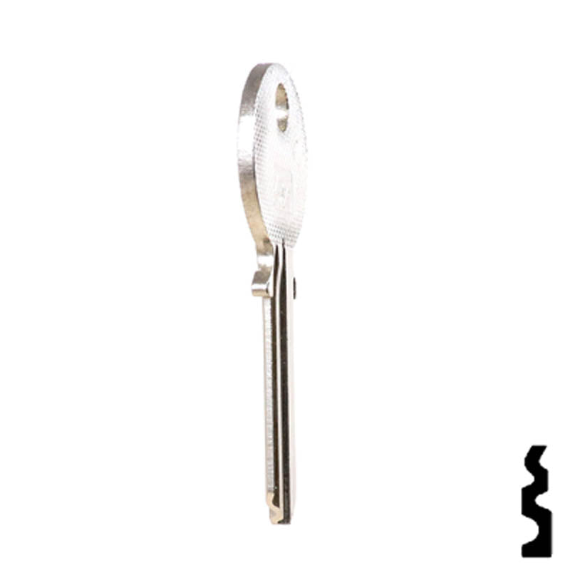 Uncut Key Blank | Abus Padlock | AB21 Padlock Key Ilco