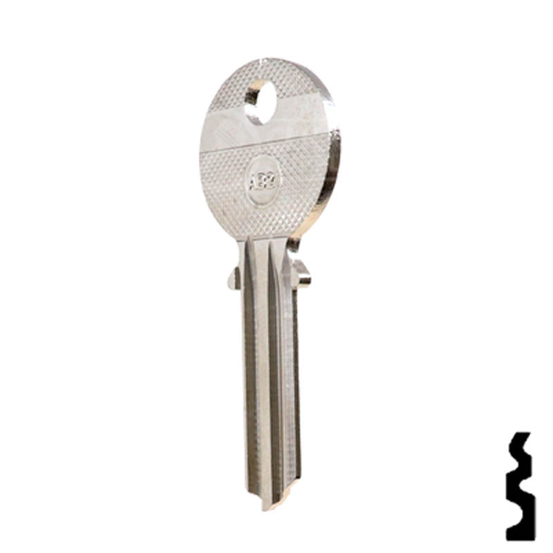 Uncut Key Blank | Abus Padlock | AB21 Padlock Key Ilco