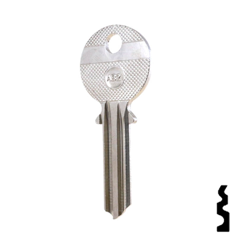 Uncut Key Blank | Abus Padlock | AB21 Padlock Key Ilco