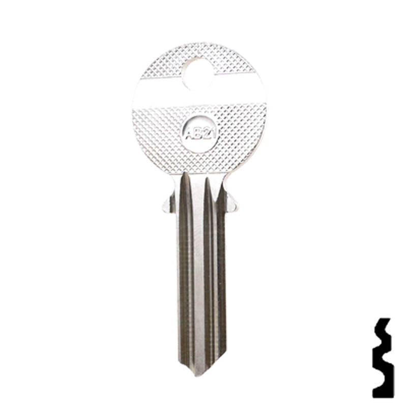 Uncut Key Blank | Abus Padlock | AB21 Padlock Key Ilco