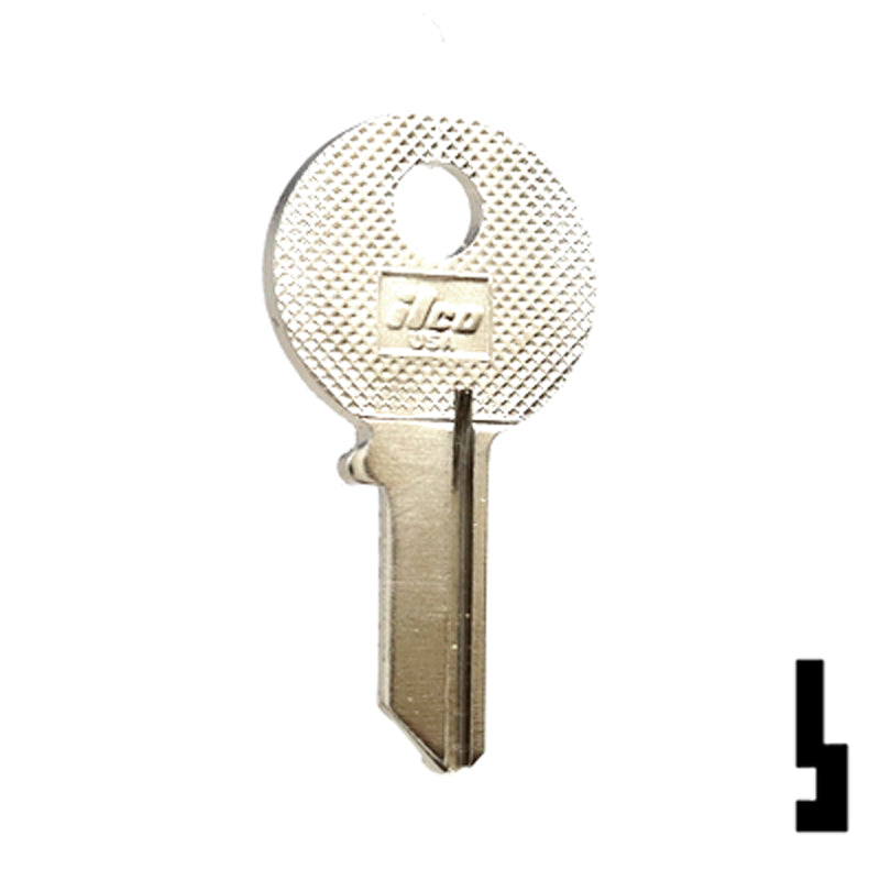 Uncut Key Blank | Abus Padlock | AB22 Padlock Key Ilco