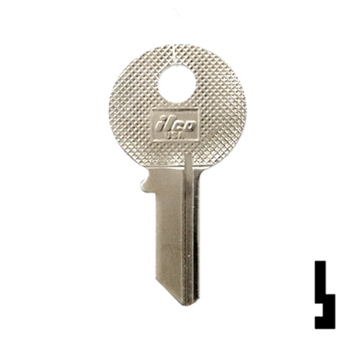 Uncut Key Blank | Abus Padlock | AB22 Padlock Key Ilco